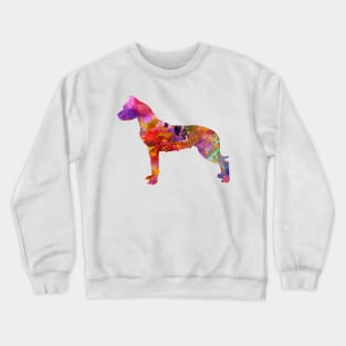 Dogo Argentino  in watercolor Crewneck Sweatshirt